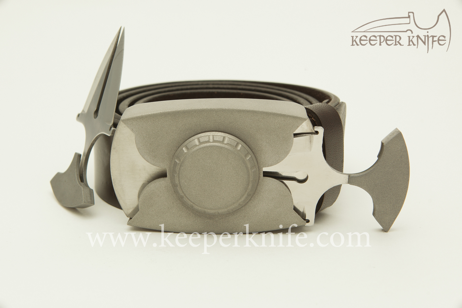 Купить пряжку нож KeeperKnife:  Матовая Пескоструйка